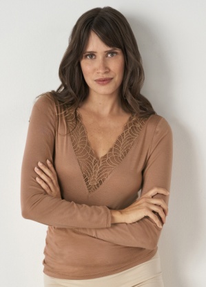 Damart Thermal Soft Warmth Long Sleeved Vest - Suzanne Charles